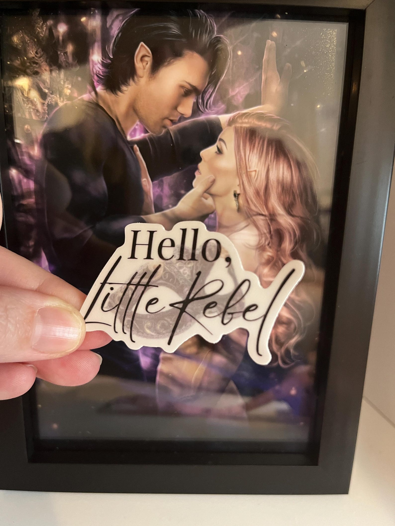 Hello, Little Rebel Sticker