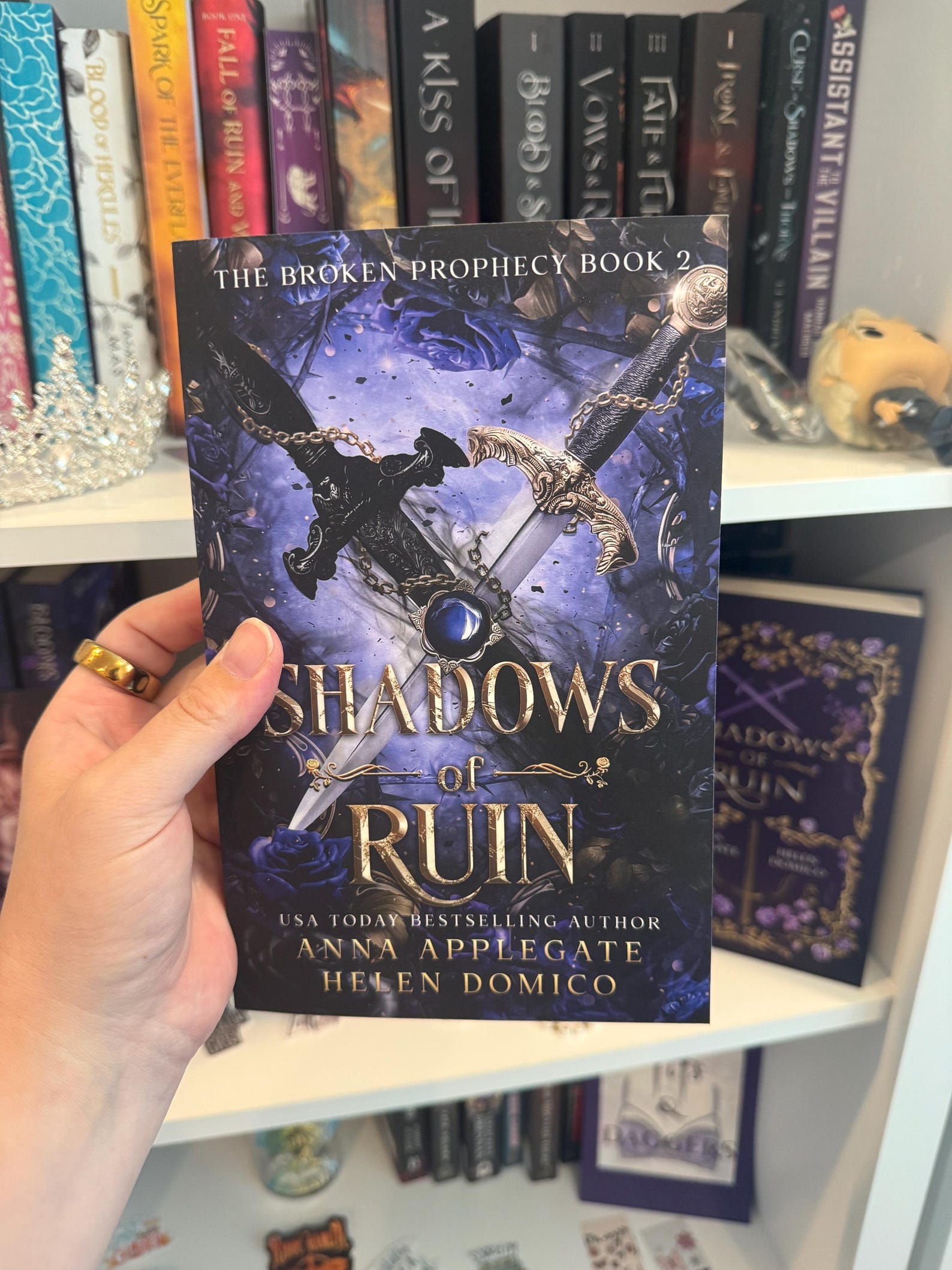 Imperfect Copy Shadows of Ruin - Signed Paperback (Minor Print Issues)