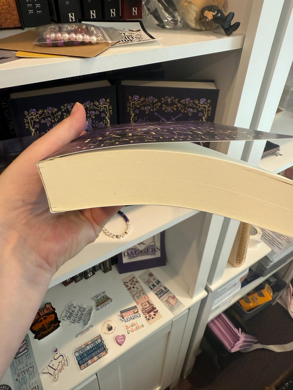 Imperfect Copy Blooms of Darkness - Signed Paperback (Minor Print Issue)