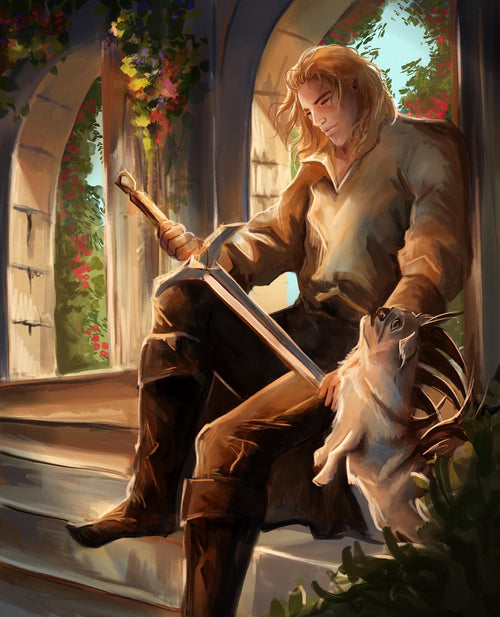 Character Art - Ian & Lucien - Blooms of Darkness