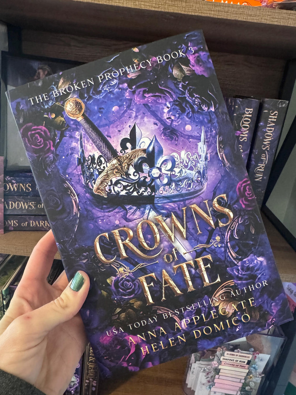 Crowns of Fate - Signed Hardcover