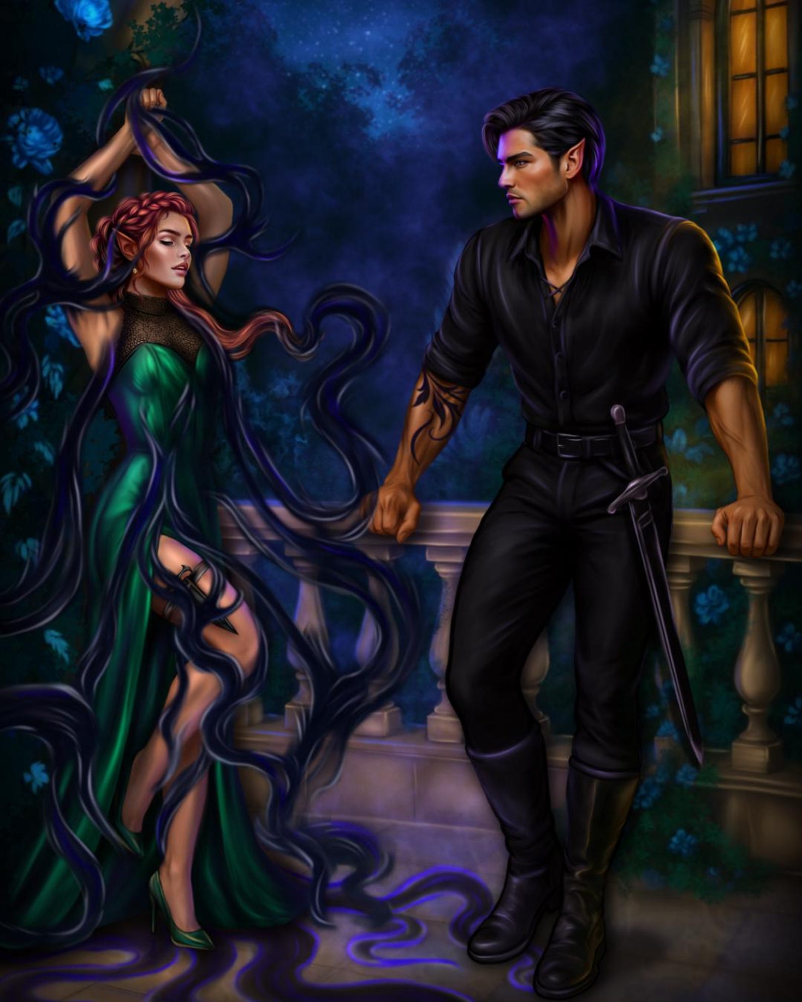 Character Art - Lana & Kade - Shadows of Ruin